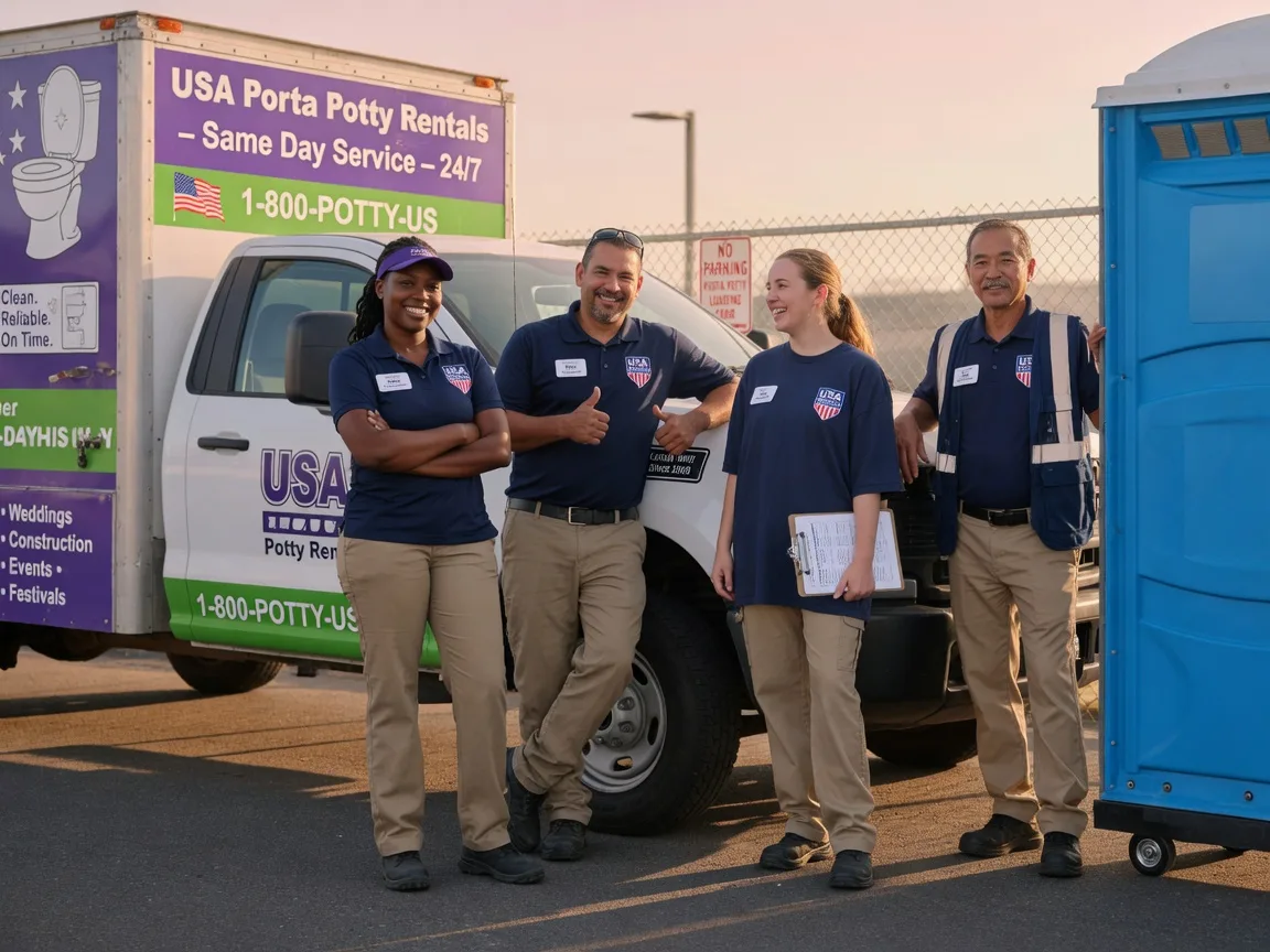 Porta Potty Rental company in Pearblossom, CA